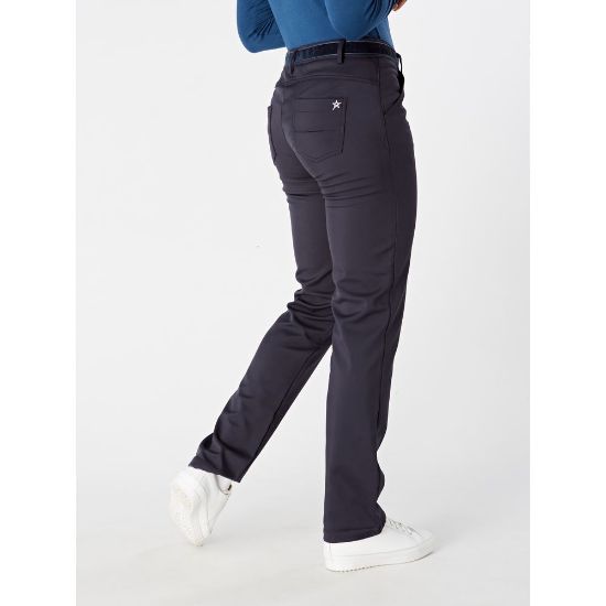 Picture of Swing Out Sister Ladies Camphor Water-Resistant Trousers in Midnight Navy 