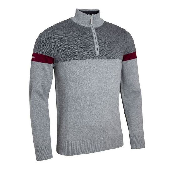 Picture of Glenmuir Men's Lawrie Touch of Cashmere Golf Sweater