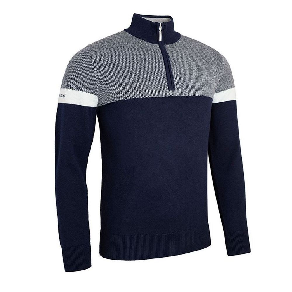 Glenmuir Men's Lawrie Touch of Cashmere Golf Sweater