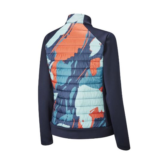 Picture of PING Ladies Pip Printed Hybrid Golf Jacket