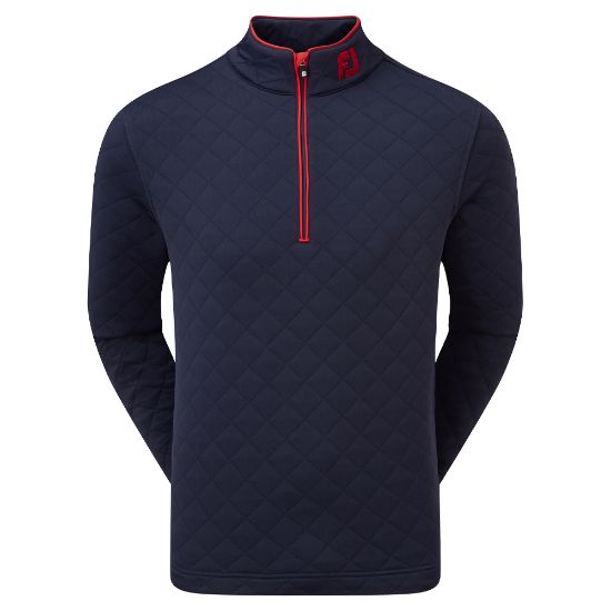 Picture of FootJoy Men's Diamond Jacquard Chill-Out Golf Sweater