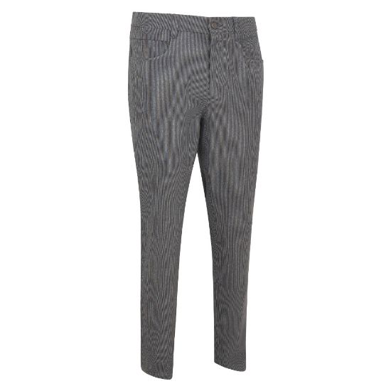 Picture of Original Penguin Men's Crossover Vertical Stripe 6 Pocket Golf Trousers 