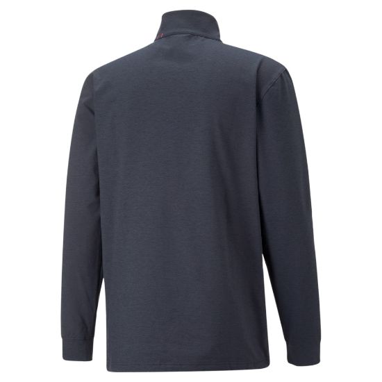 Picture of Puma Men's Cloudspun WRMLBL 1/4-Zip Golf Midlayer