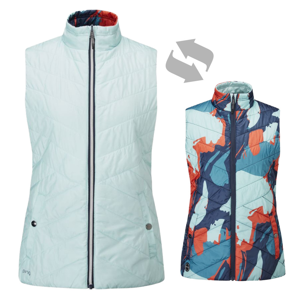 PING Ladies Cece Reversible Insulated Golf Vest