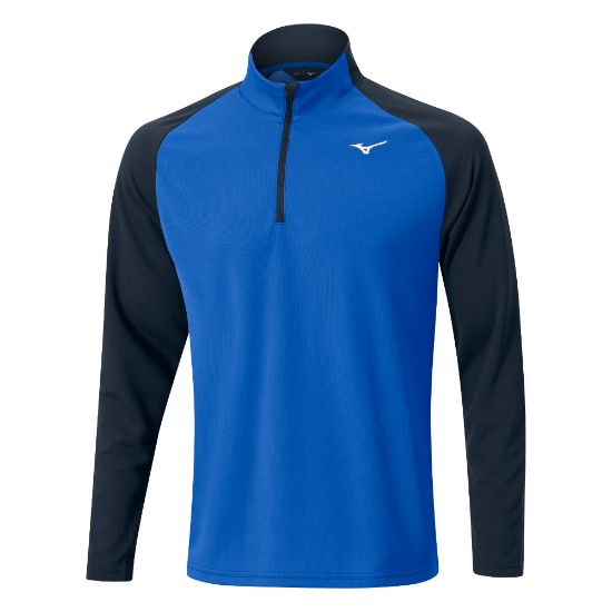 Picture of Mizuno Men's Winter Breeze Bloc 1/4-Zip Golf Mid Layer