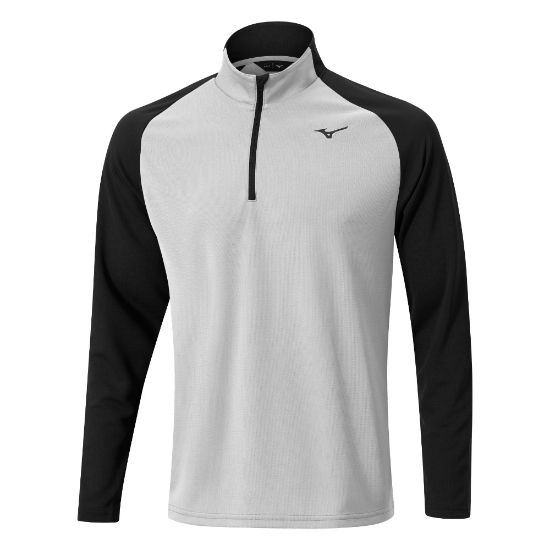 Picture of Mizuno Men's Winter Breeze Bloc 1/4-Zip Golf Mid Layer