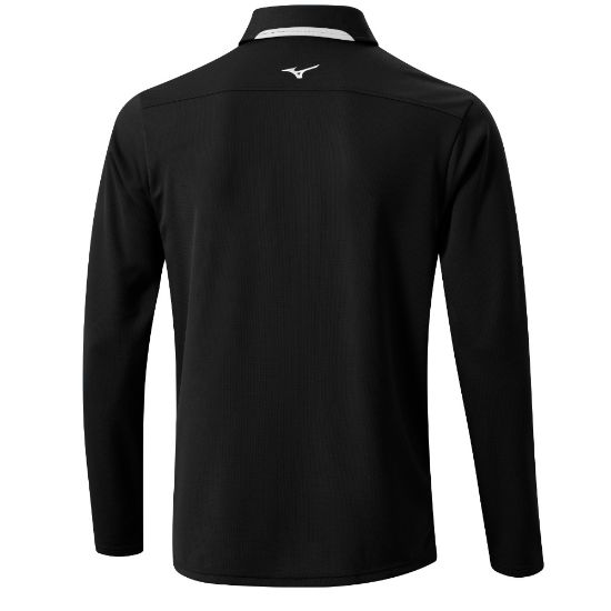 Picture of Mizuno Men's Breath Thermo Winter Long Sleeve Golf Polo Shirt