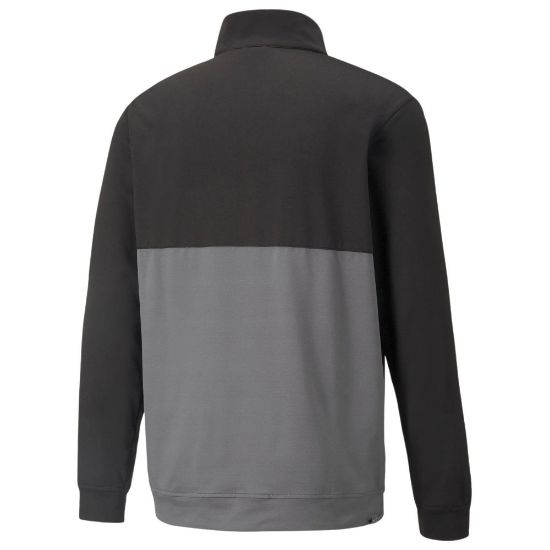 Picture of Puma Men's Gamer Colorblock 1/4-Zip Golf Pullover