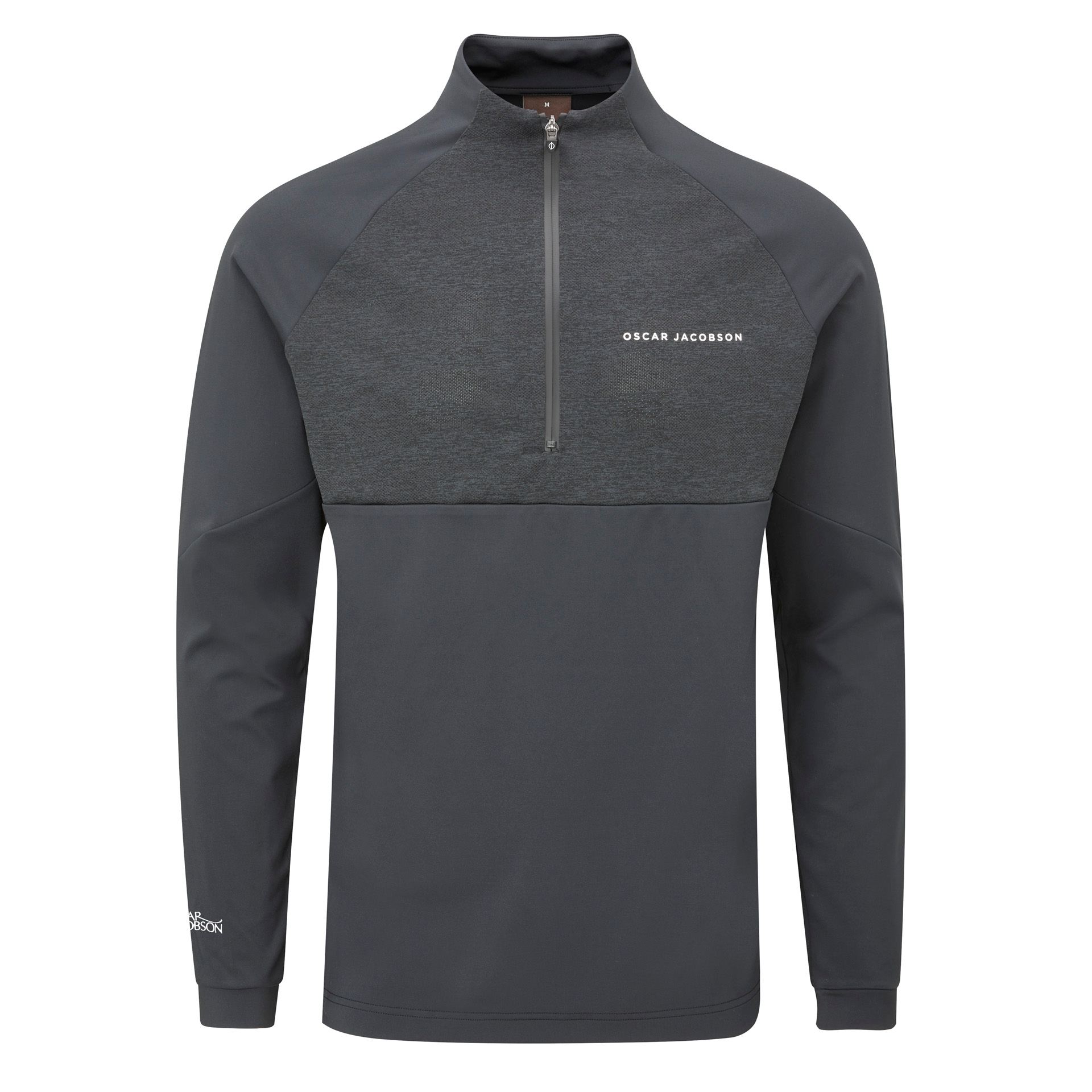 Oscar Jacobson Men's Lexington 1/4-Zip Golf Midlayer 