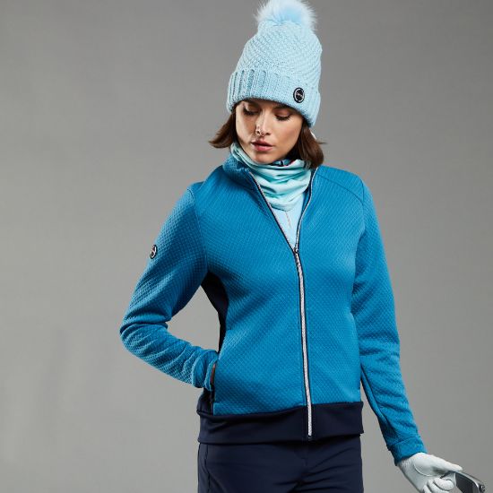 Picture of PING Ladies Agatha Full-Zip Fleece Golf Midlayer