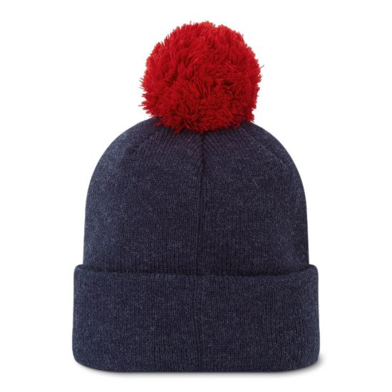 Picture of FootJoy Men's Pom Pom Solid Knit Golf Bobble Hat