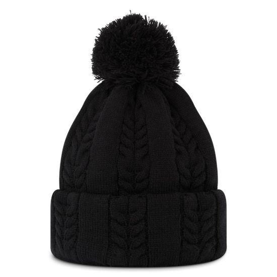 Picture of FootJoy Ladies CableKnit Golf Bobble Hat