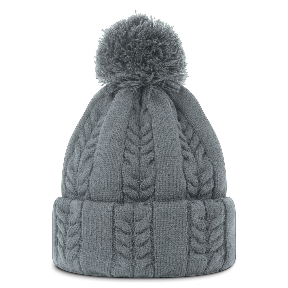 FootJoy Ladies CableKnit Golf Bobble Hat