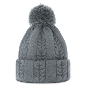 Picture of FootJoy Ladies CableKnit Golf Bobble Hat