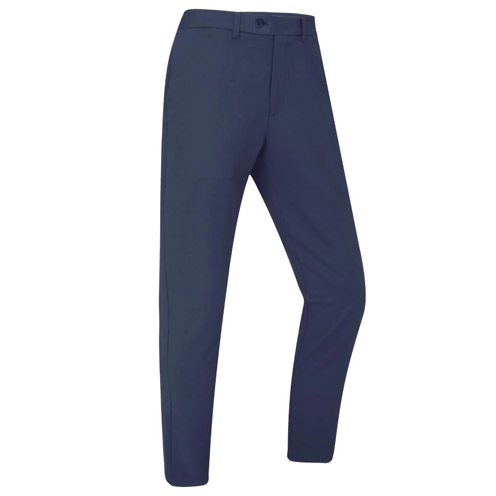 Oscar Jacobson Men's Desmond  Flat Front  Golf Trousers