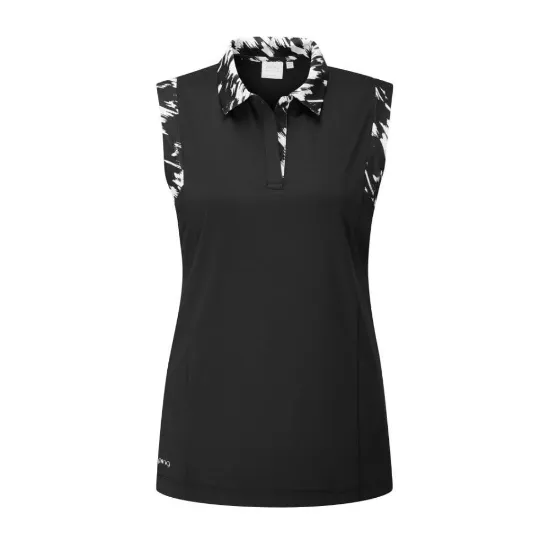 Picture of PING Ladies Evie Sleeveless Golf Polo Shirt