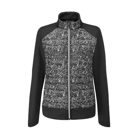 Picture of PING Ladies Pip Printed Hybrid Golf Jacket