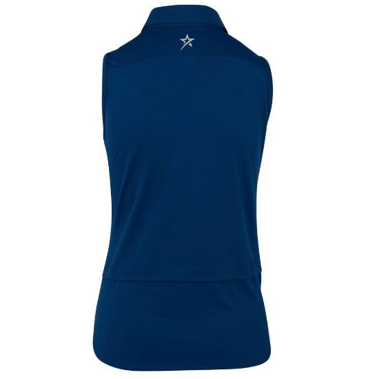 Picture of Swing Out Sister Ladies Amelie Sleeveless Golf Polo Shirt