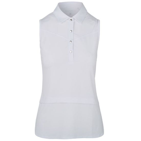 Picture of Swing Out Sister Ladies Amelie Sleeveless Golf Polo Shirt