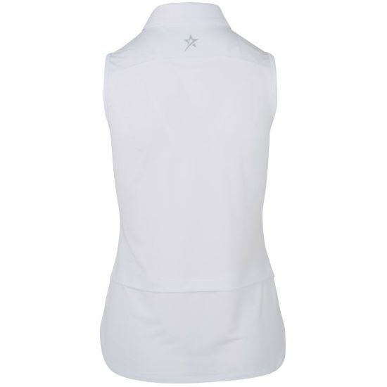 Picture of Swing Out Sister Ladies Amelie Sleeveless Golf Polo Shirt