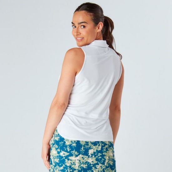 Picture of Swing Out Sister Ladies Amelie Sleeveless Golf Polo Shirt