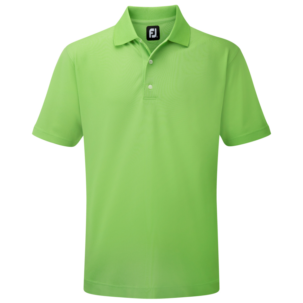 FootJoy Stretch Pique Solid Colour Polo Shirt - Traditional Fit