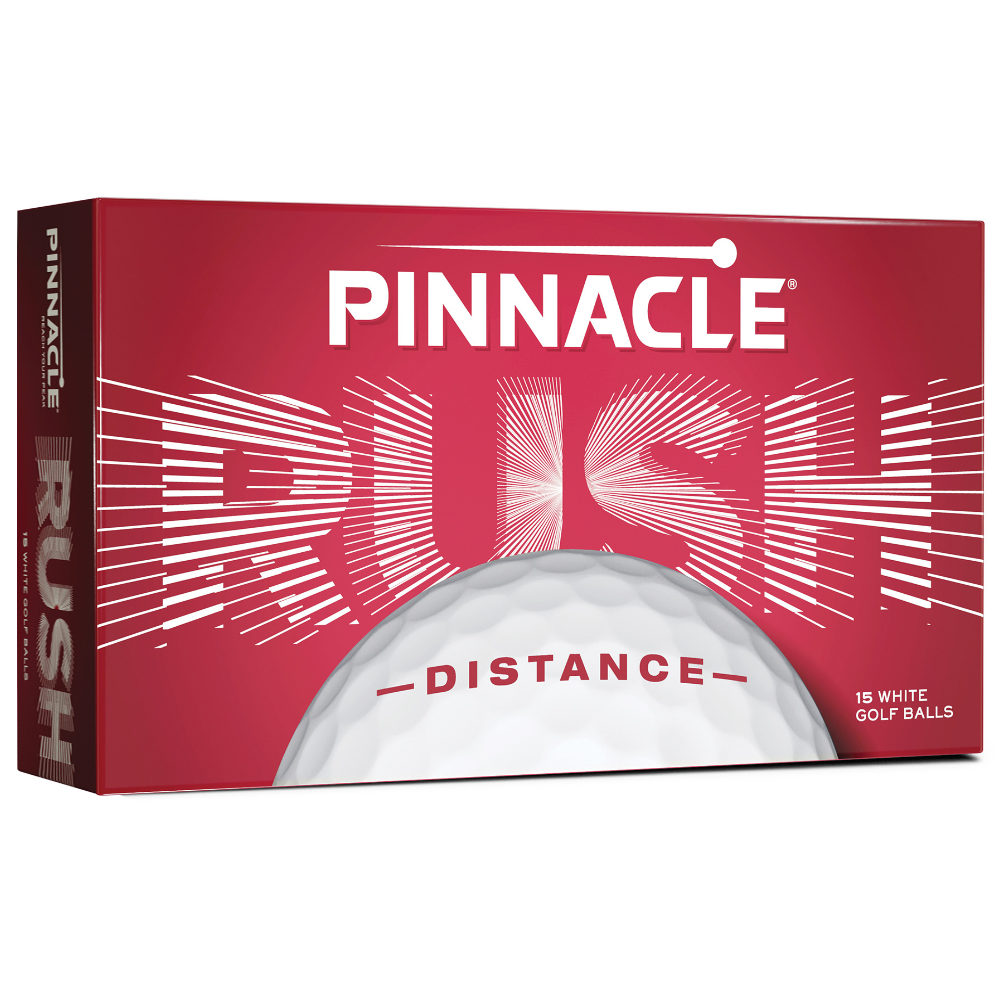 Pinnacle Rush Golf Balls - 15 Ball Pack