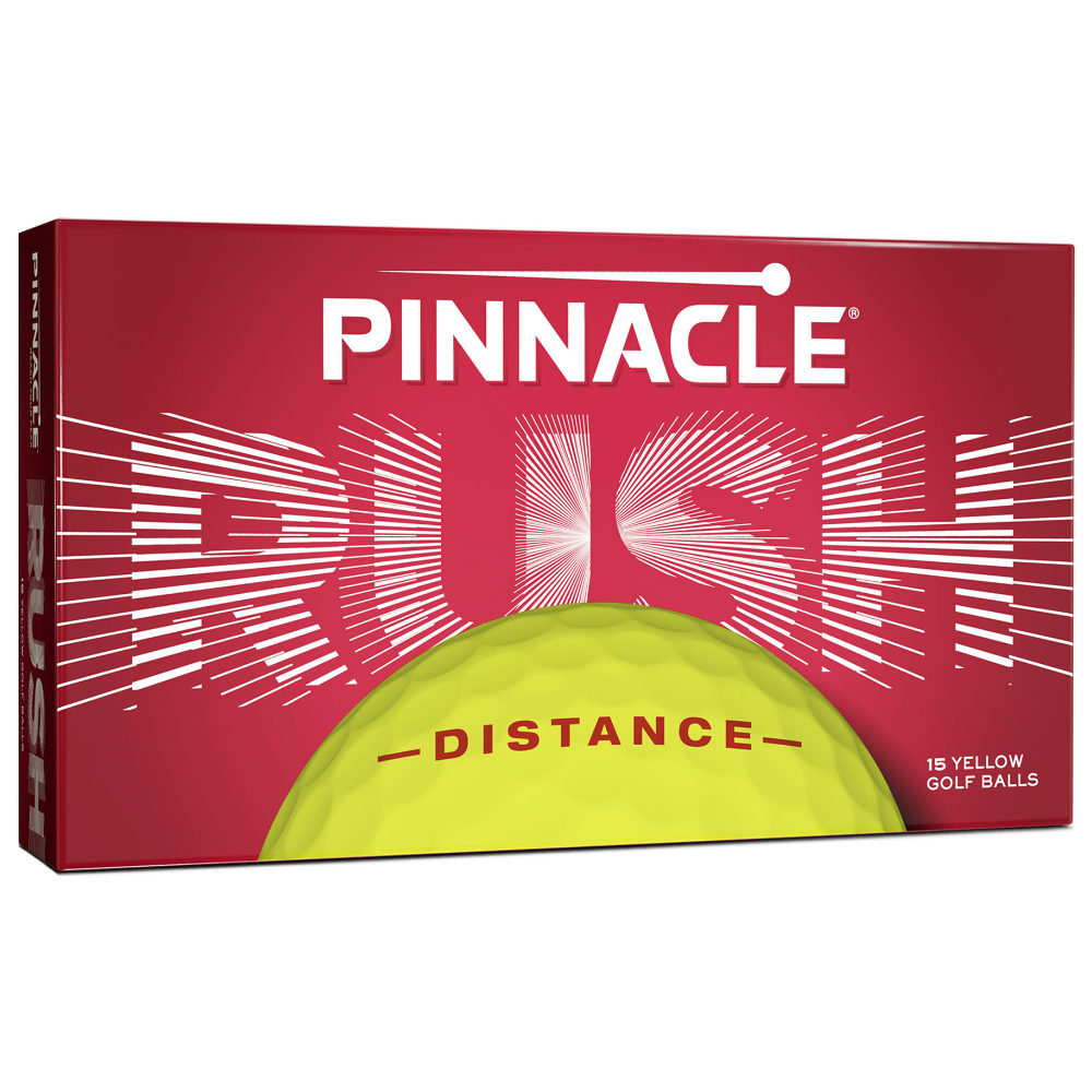 Pinnacle Rush Golf Balls - 15 Ball Pack