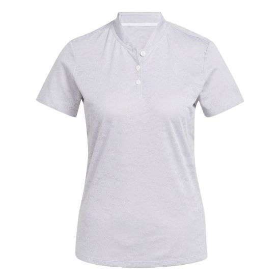 Picture of adidas Ladies Jacquard Golf Polo Shirt