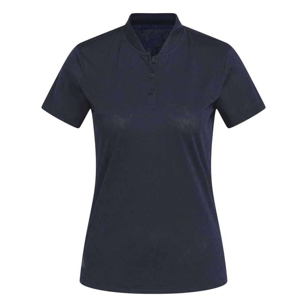 adidas Ladies Jacquard Golf Polo Shirt