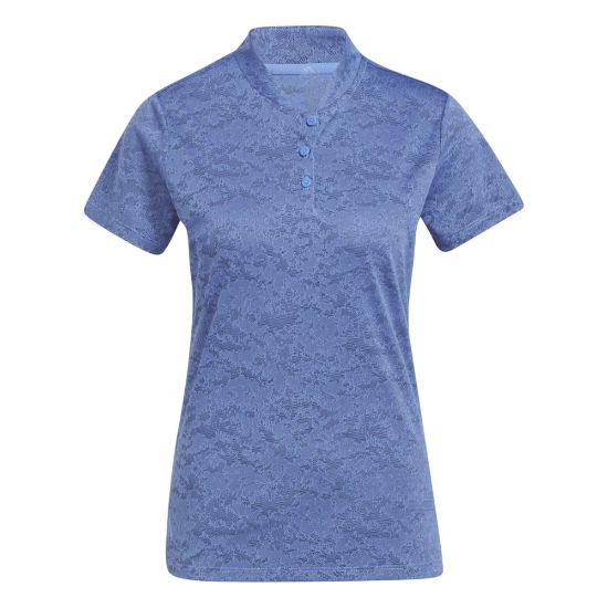 Picture of adidas Ladies Jacquard Golf Polo Shirt