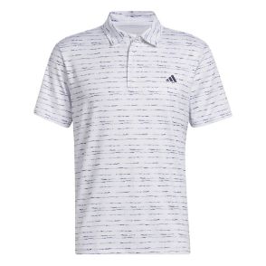 Picture of adidas Men's Stripe Zipper Golf Polo Shirt