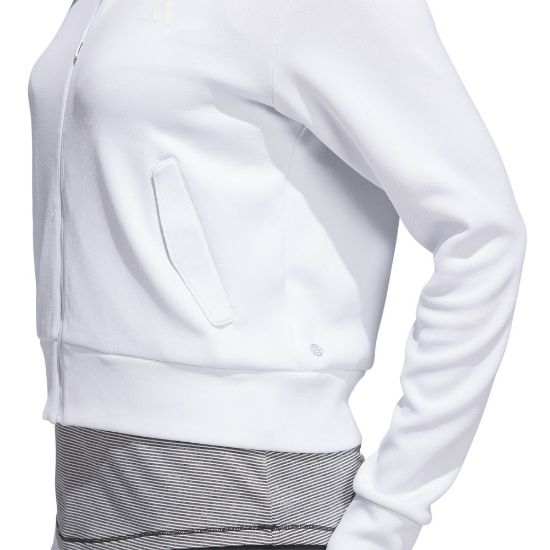 Picture of adidas Ladies Knit Golf Bomber Jacket