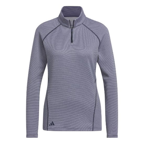 Picture of adidas Ladies 1/4 Zip Golf Pullover