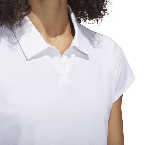 Picture of adidas Ladies Go To Heathered Golf Polo Shirt