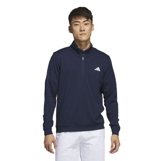 Picture of adidas Men's Elevated 1/4 Zip Golf Midlayer