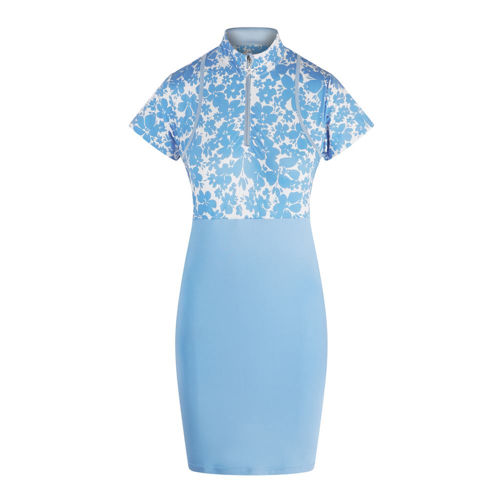 Swing Out Sister Ladies Bloom Cap Sleeve Golf Dress