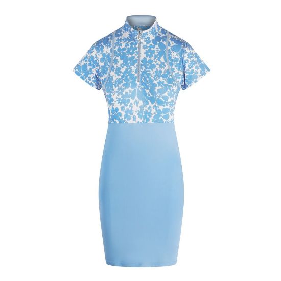 Picture of Swing Out Sister Ladies Bloom Cap Sleeve Golf Dress