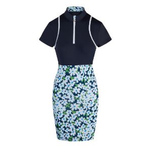 Picture of Swing Out Sister Ladies Bloom Cap Sleeve Golf Dress