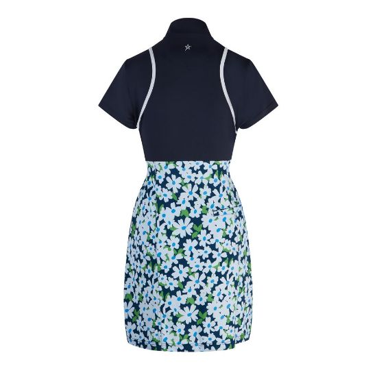 Picture of Swing Out Sister Ladies Bloom Cap Sleeve Golf Dress
