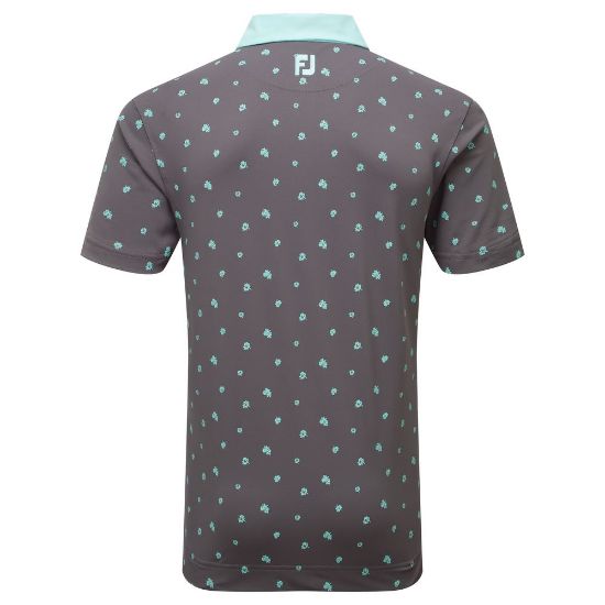 Picture of FootJoy Men's Scattered Floral Golf Polo Shirt