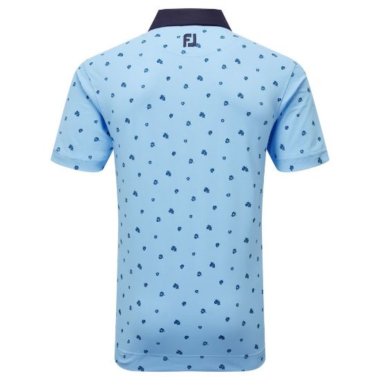 Picture of FootJoy Men's Scattered Floral Golf Polo Shirt