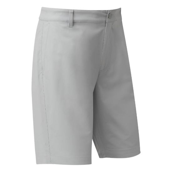 FootJoy Men's Par Grey Golf Shorts Front View