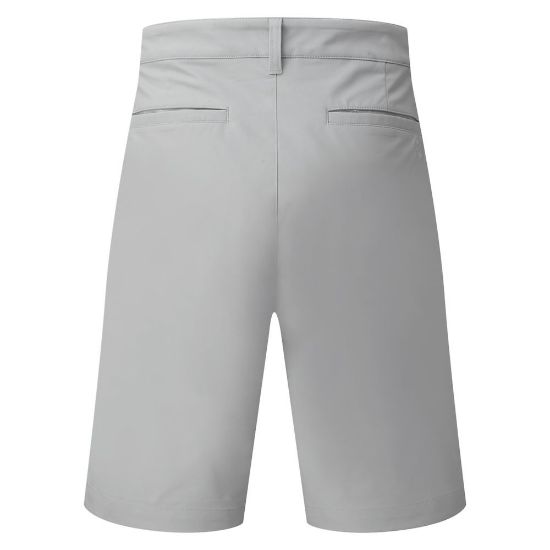 FootJoy Men's Par Grey Golf Shorts Back View
