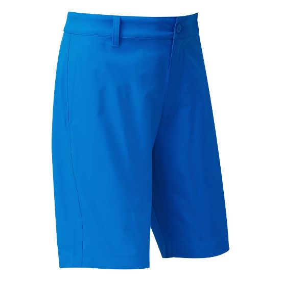 FootJoy Men's Par Blue Golf Shorts Front View
