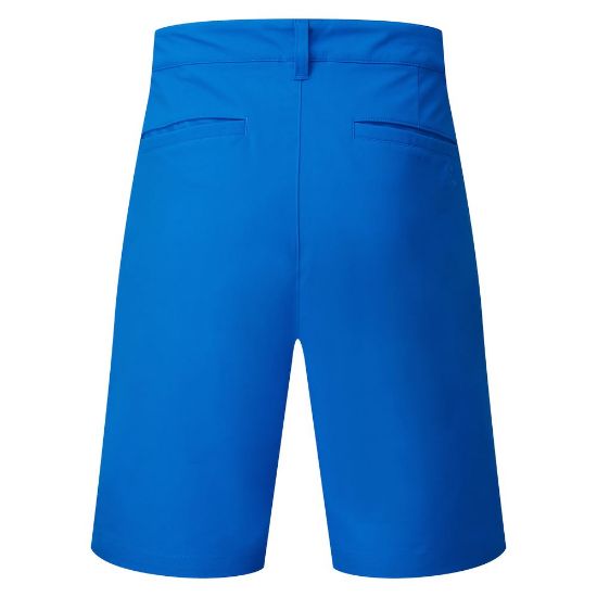FootJoy Men's Par Cobalt Blue Golf Shorts Back View