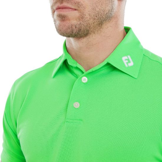 Picture of FootJoy Men's Solid Stretch Pique Golf Polo Shirt
