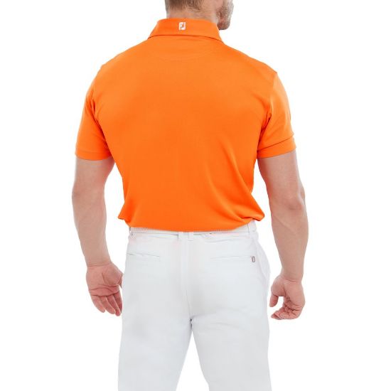 Picture of FootJoy Men's Solid Stretch Pique Golf Polo Shirt