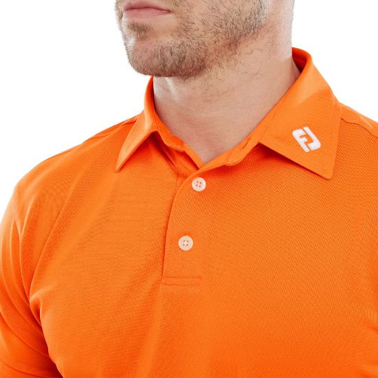Picture of FootJoy Men's Solid Stretch Pique Golf Polo Shirt