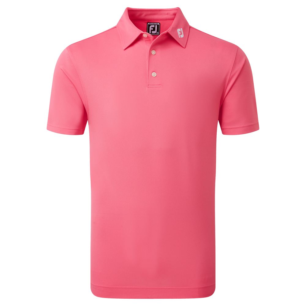 FootJoy Men's Solid Stretch Pique Golf Polo Shirt